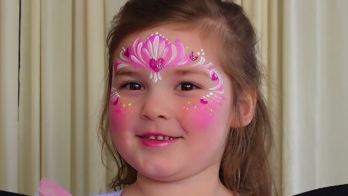 Face painting de princesa y hada
