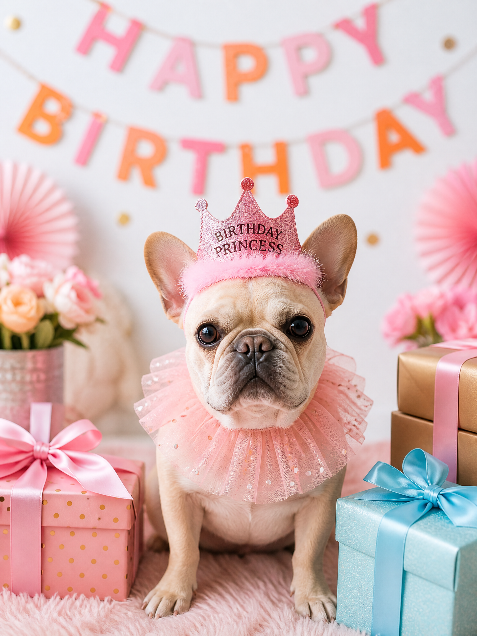 Cumpleaños de French Bulldog